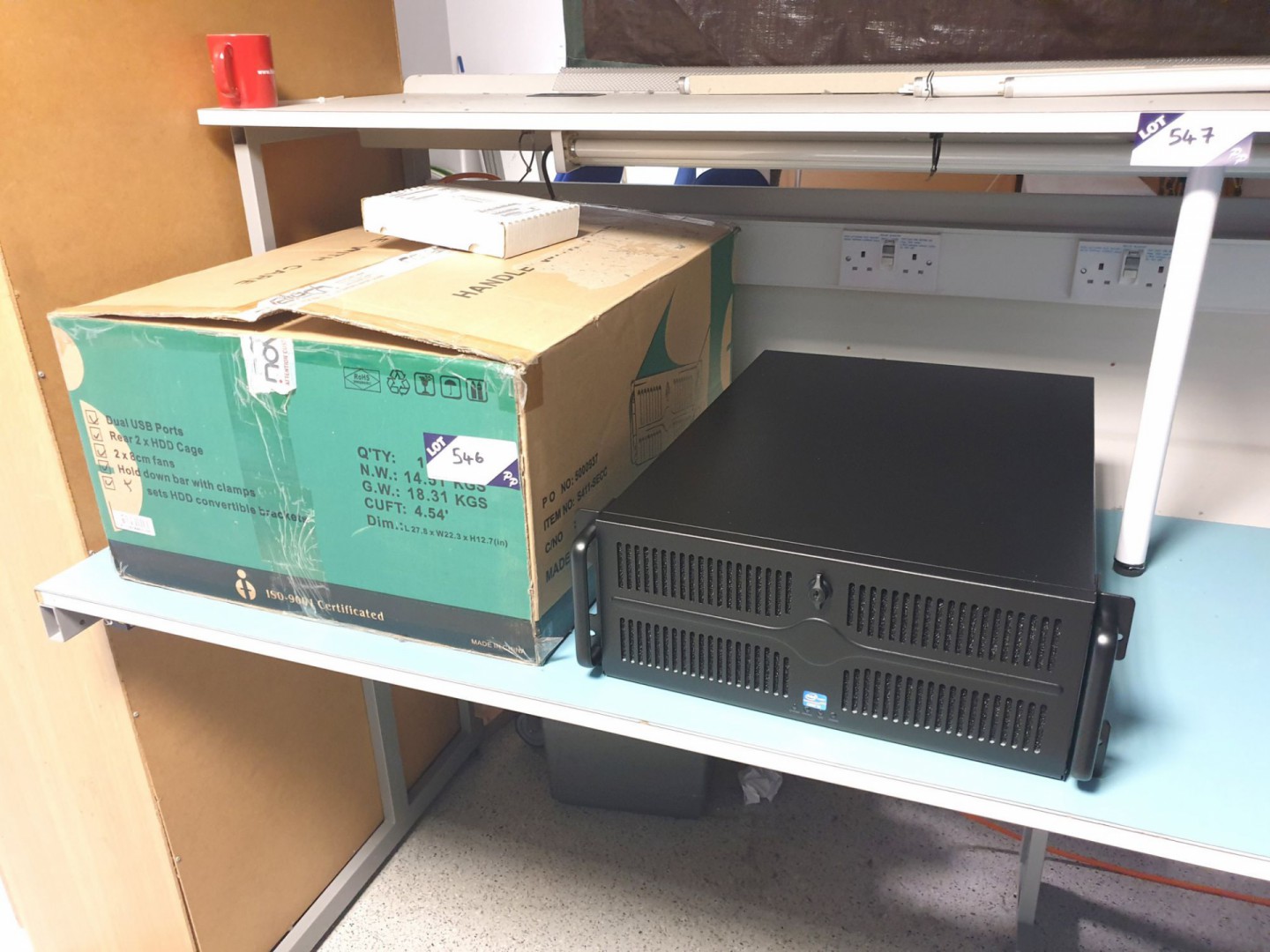 Novatech 4U tack type PC (boxed & unused)