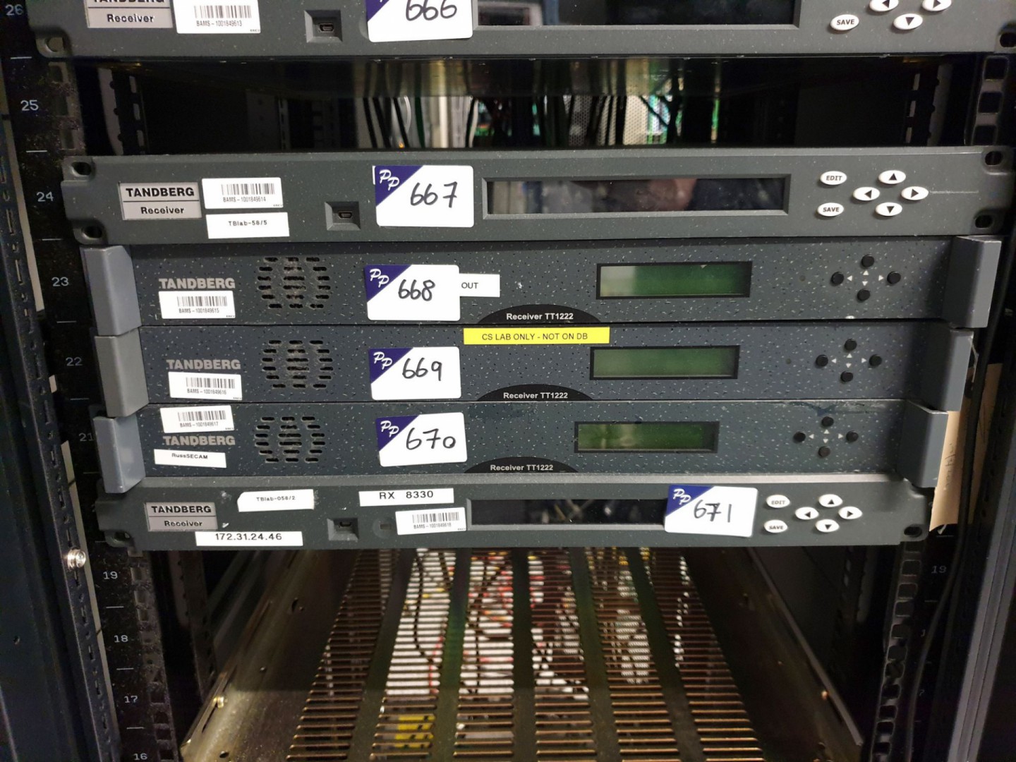 Tandberg TT1222 receiver