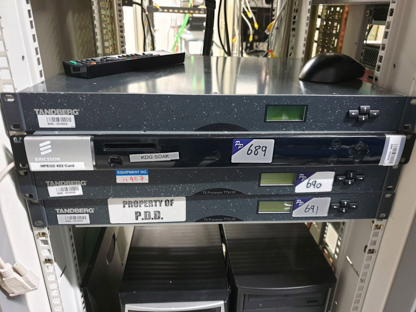 Tandberg TT6120 TS processor