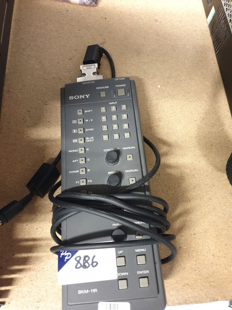 Sony BKM-11R monitor control unit