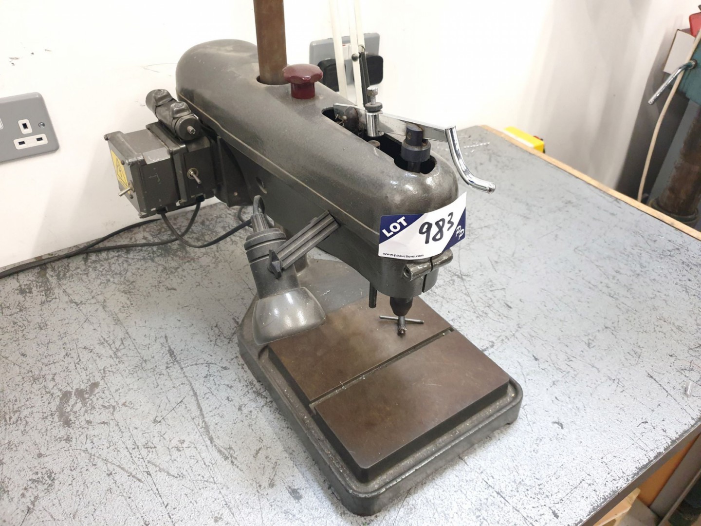 RTD 'J' type laboratory drill, 200x200mm table, 3....