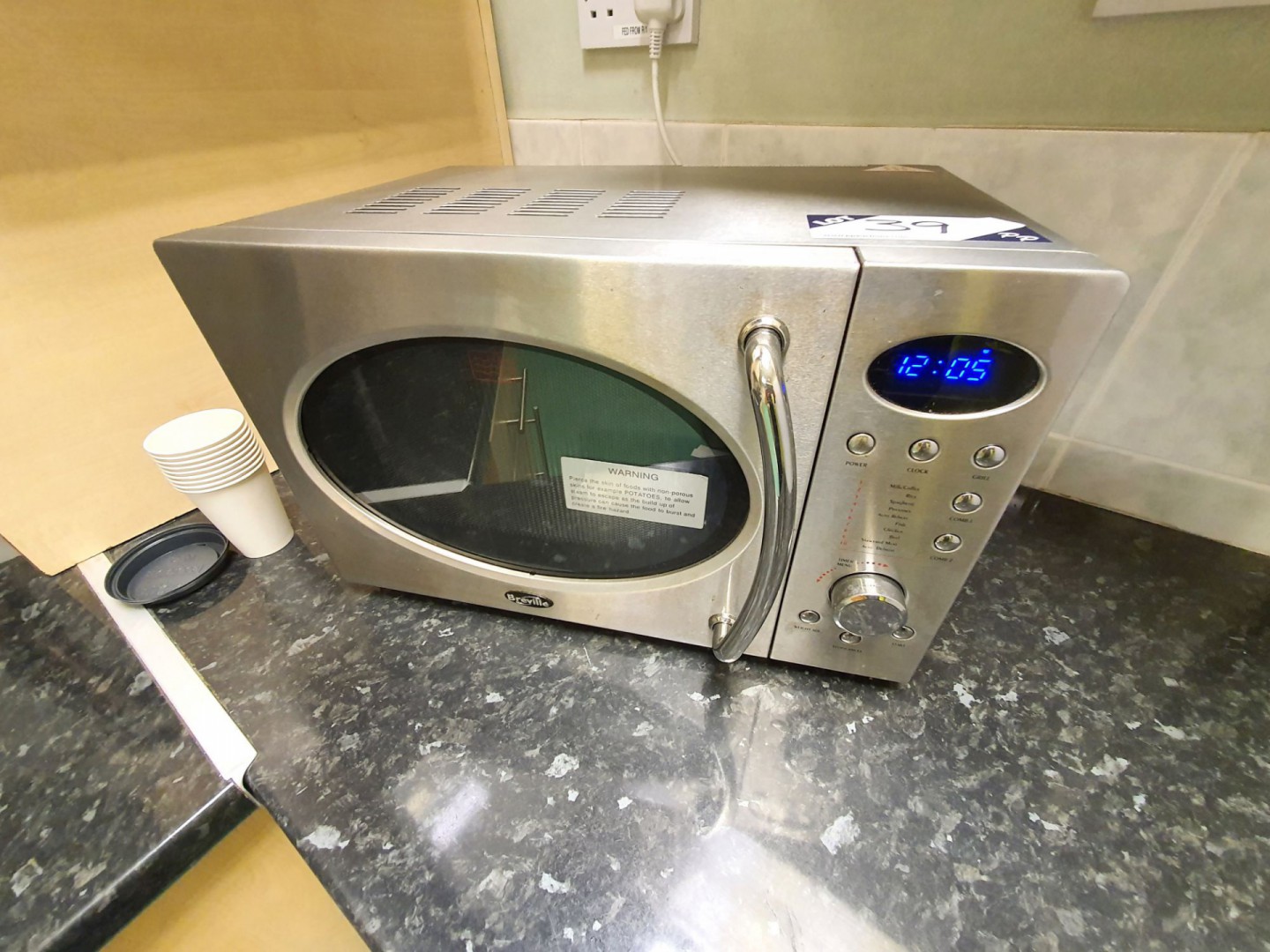 Breville BRE799GMSSE stainless steel combi microwa...