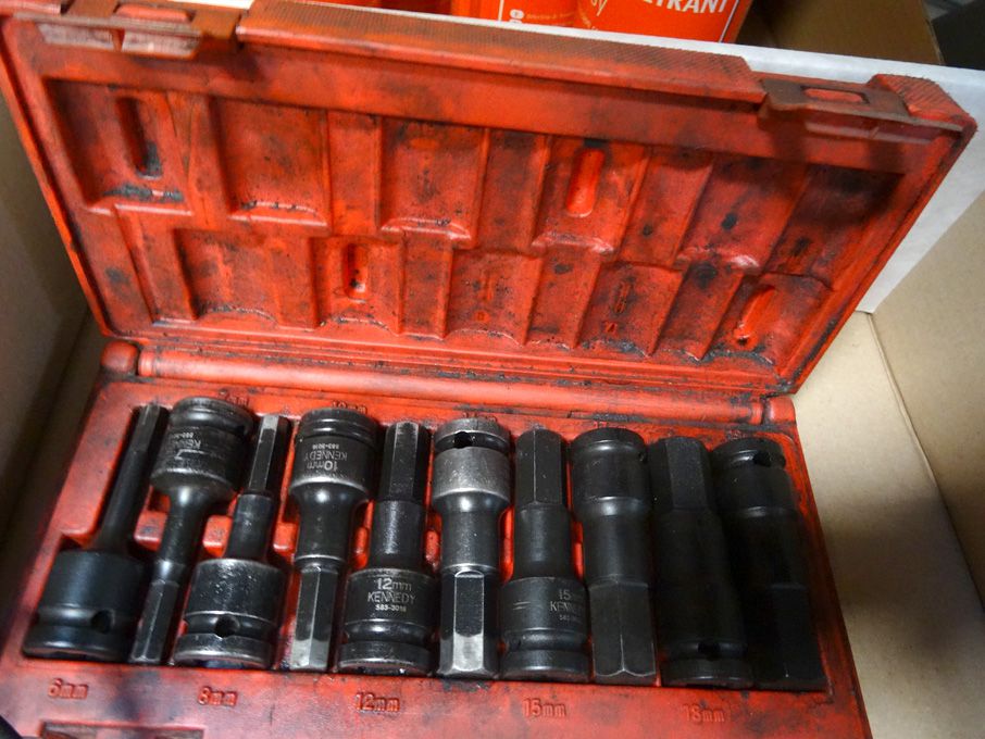 Kennedy PMH10M 10 piece impact hexagon bit driver...