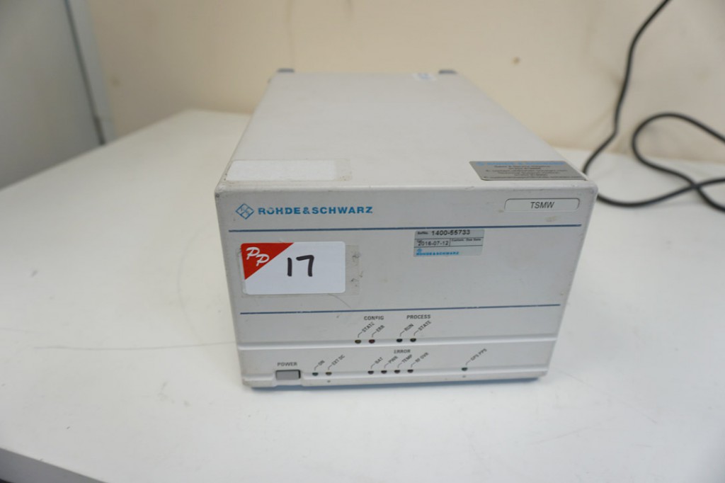 Rohde & Schwarz TSMW universal communications anal...
