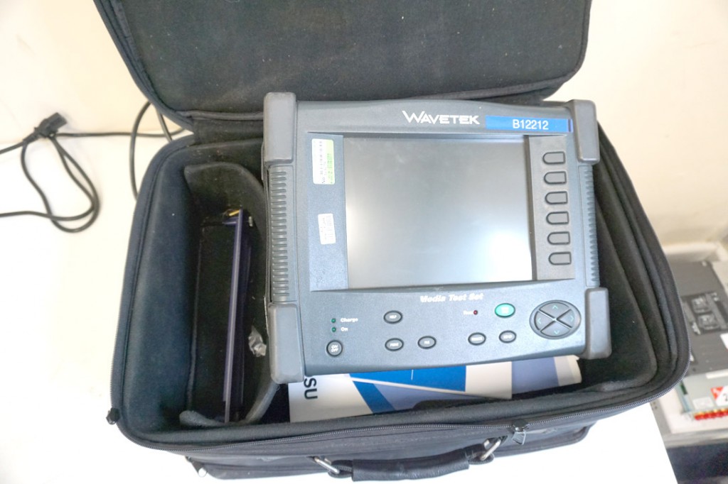 Wavetek MTS 5100e Media Test Set in case