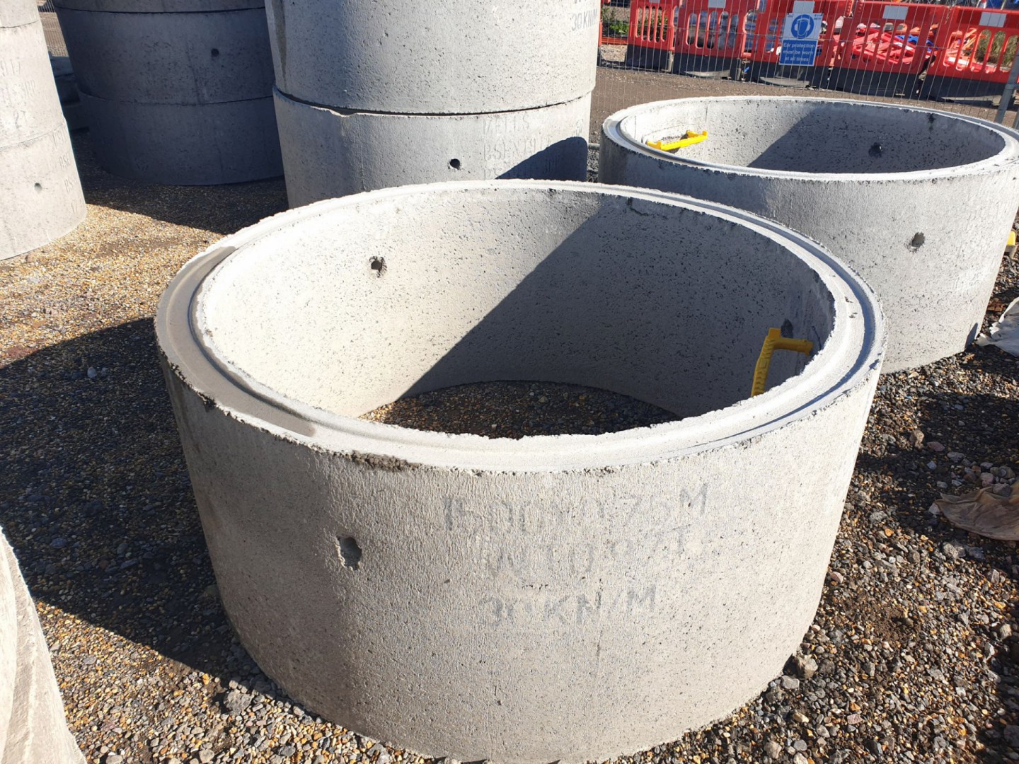 Marshall Mells 1500x0.75m concrete drainage ring w...