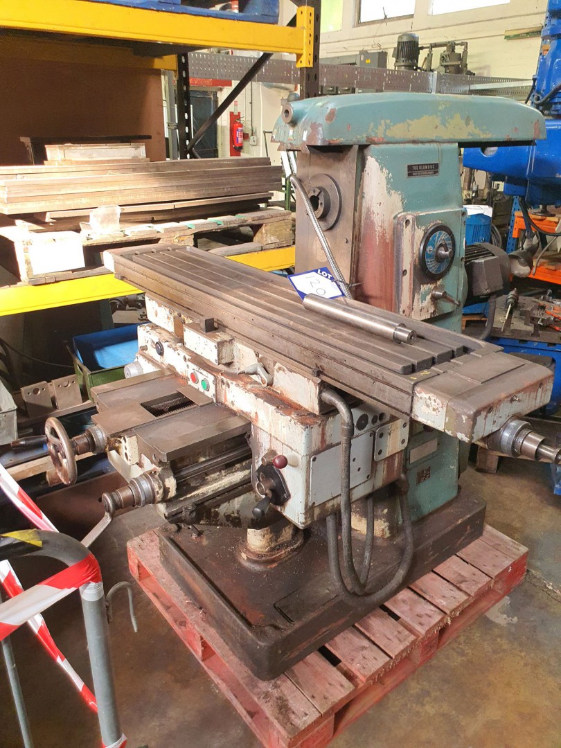 TOS FA3AU OLOMOUC milling machine, 1400x300mm bed,...
