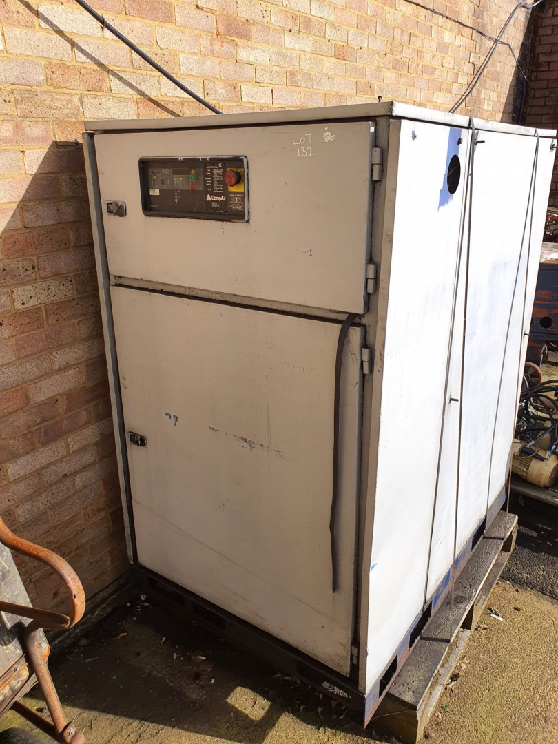 CompAir Cyclon 345 compressor, 53.3kW, 2970rpm (20...