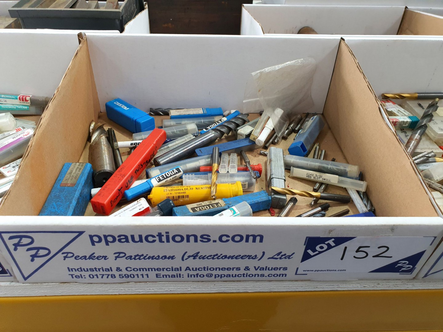 Qty various HSS taps, end mills, drills, reamers e...
