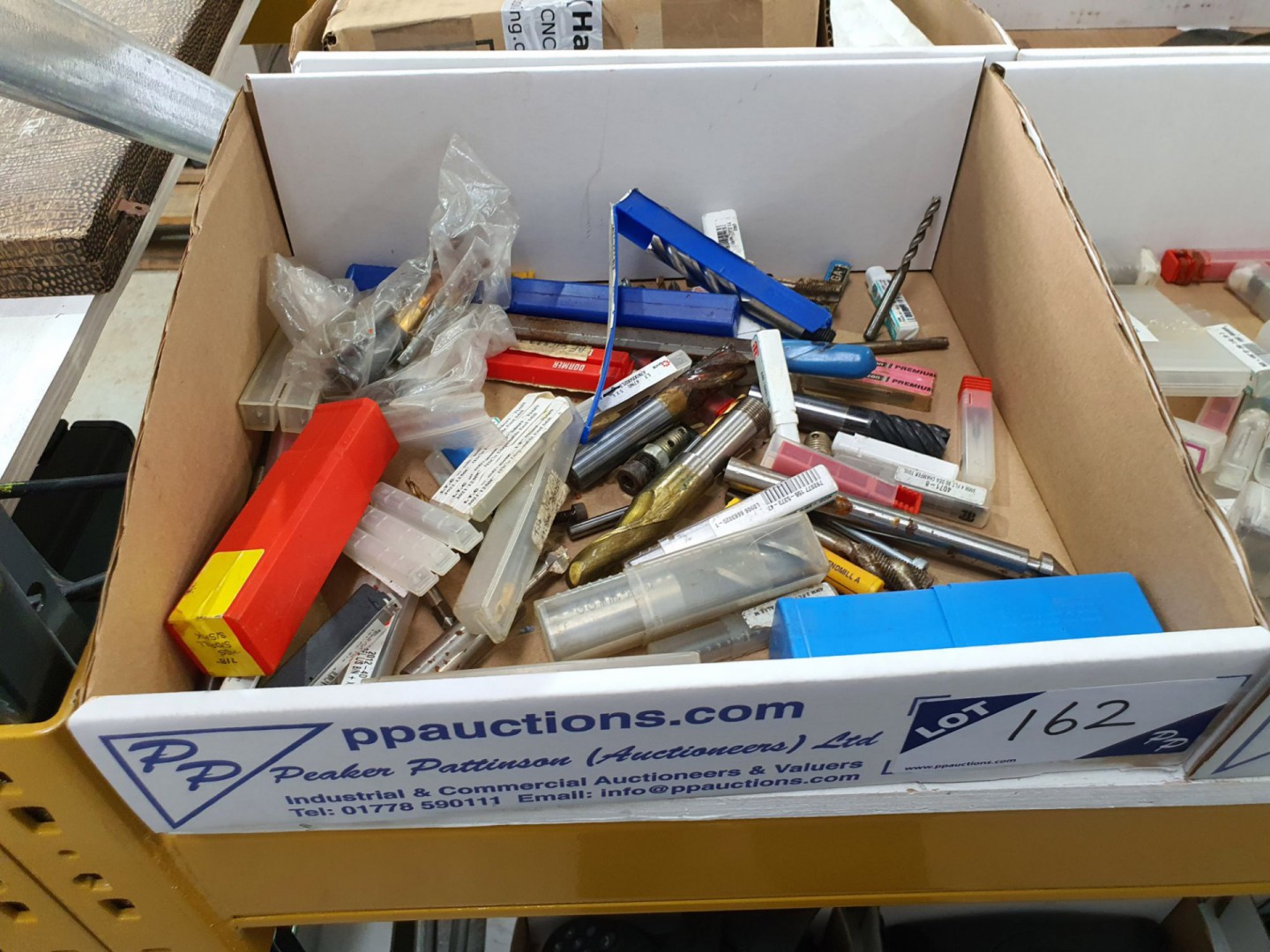 Qty various HSS slot drills, end mills etc to 7/8"...