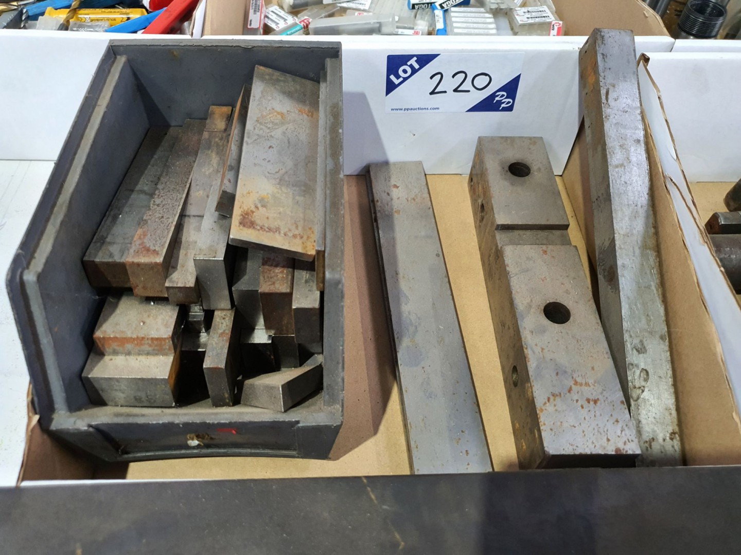 Qty various tool steel etc - Lot Located at: PP Sa...