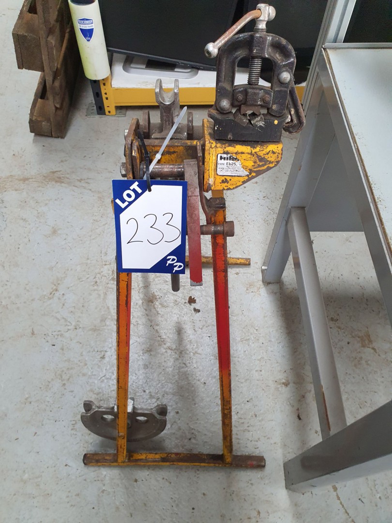 Hilmar EL25 manual pipe bender - Lot Located at: P...