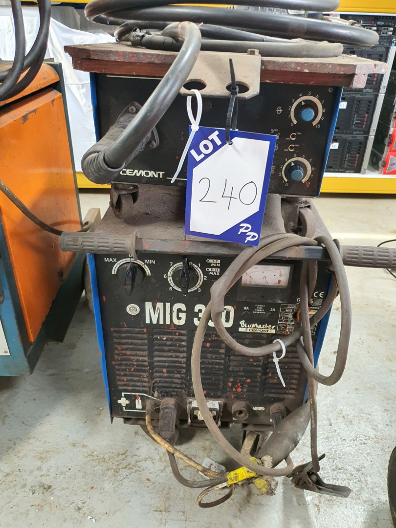 Cemont Blumaster Mig350 mig welder, 350A with Cemo...