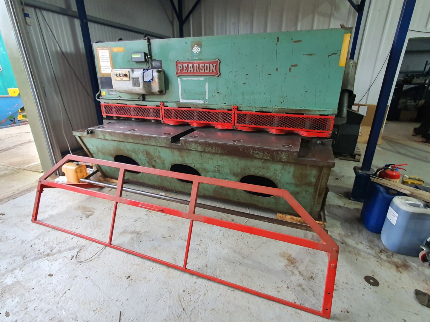 Pearson 8ft x 375ms capacity powered guillotine, b...
