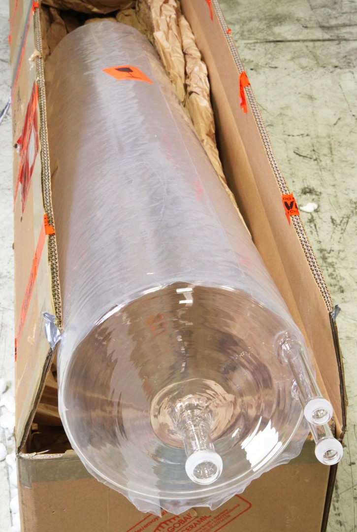 6x Heraeus CentroTherm diffusion furnace glass tub...