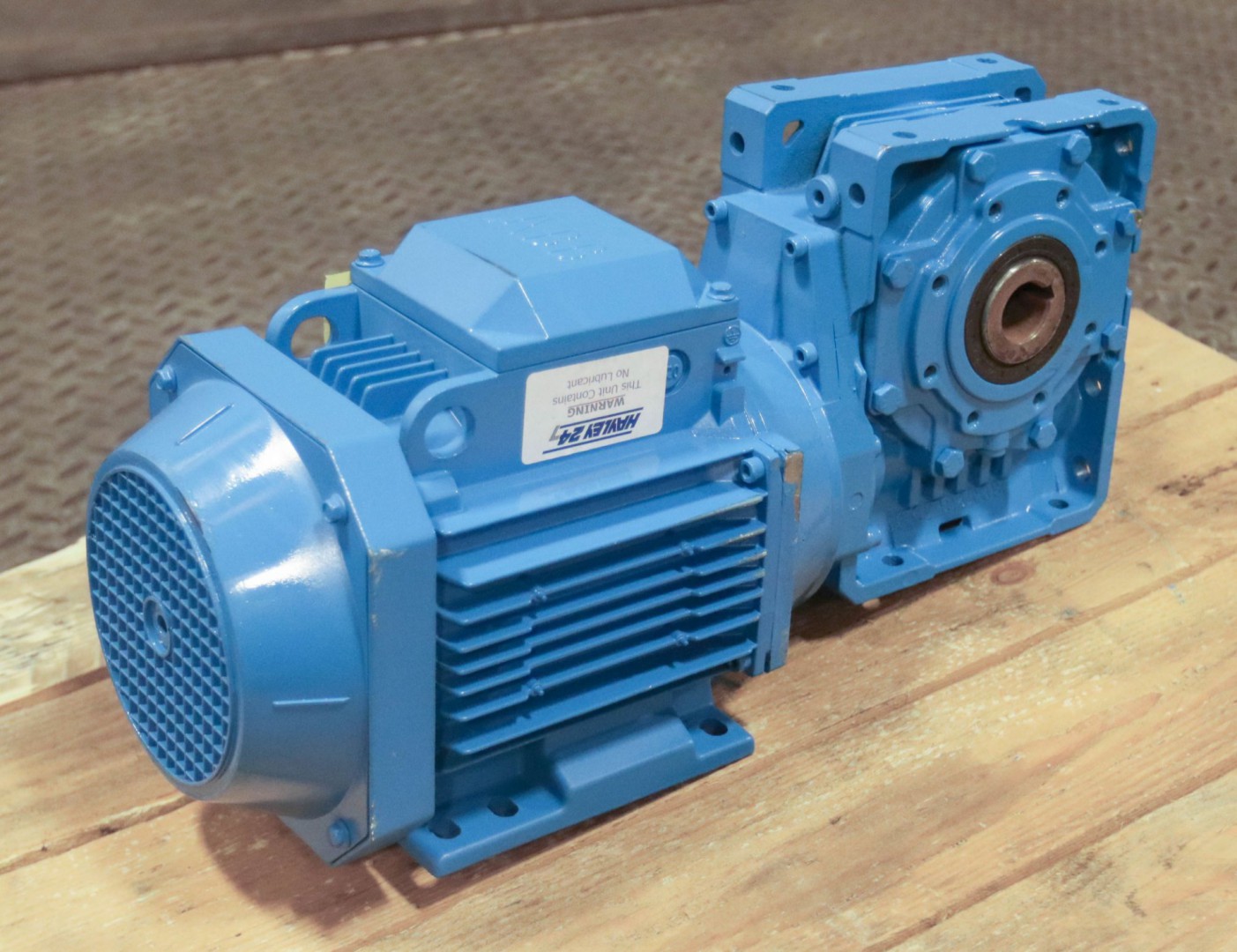 Hunziker (ABB) motor gearbox, 1.1kW, 1435-1470rpm...