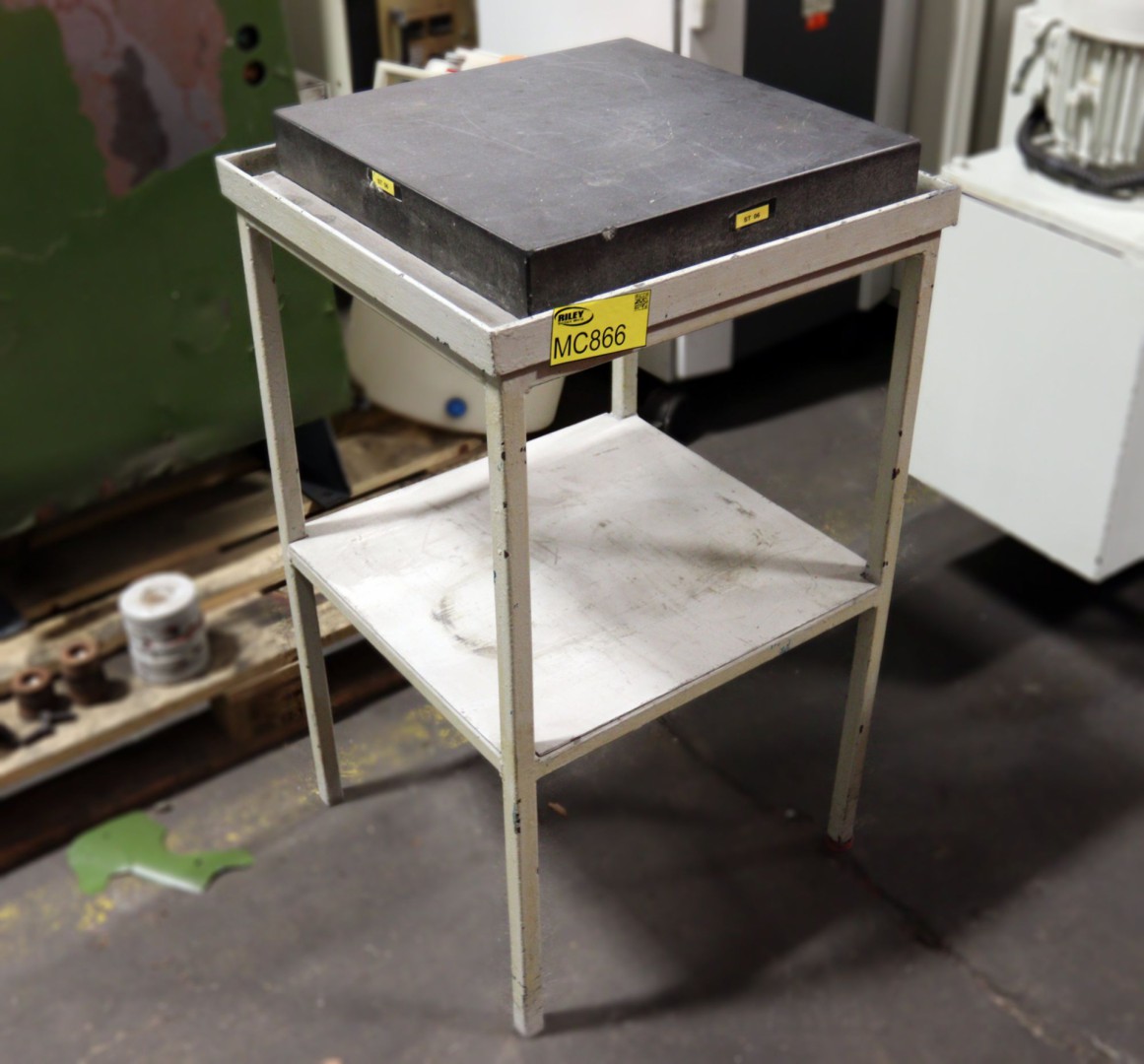 Eley & Warren 460x460mm granite surface plate on s...