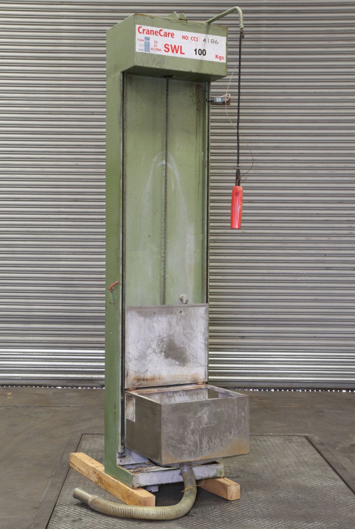 Dreher CraneCare Lift N Load Hoist shot media load...