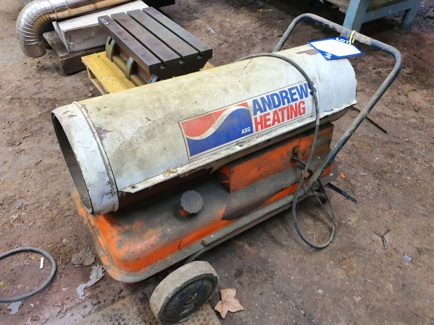 Andrews diesel factory heater, 240v - Lot Located...