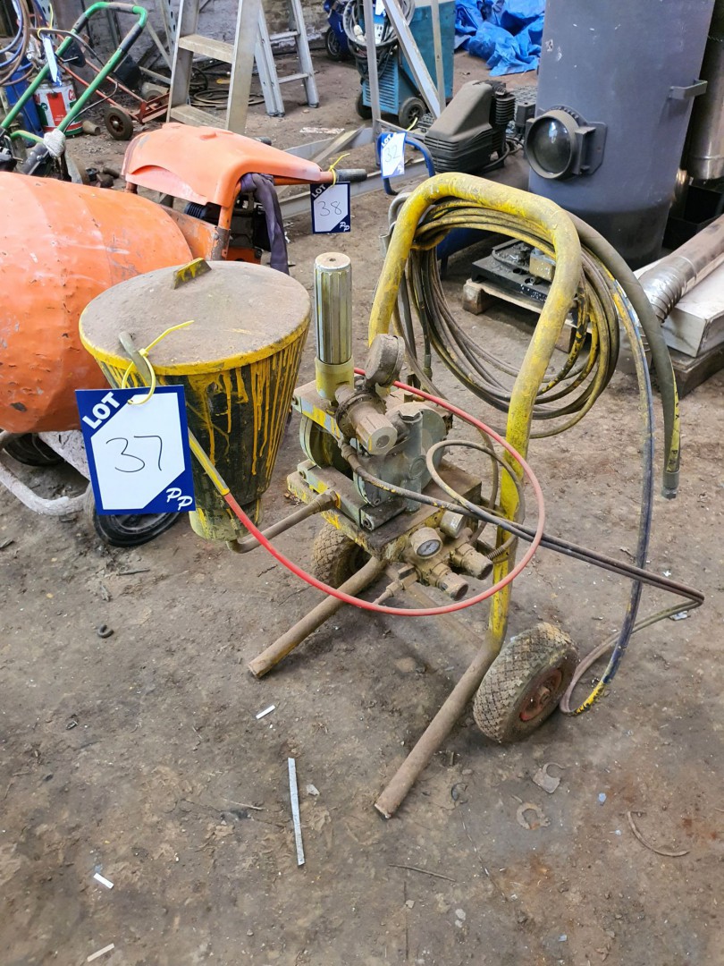 Mobile diaphragm pump sprayer - Lot Located at: LE...