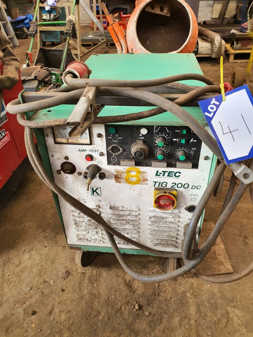 L-Tec Tig 2000 DC tig welder, 8.3kva, 5A / 20v - 2...