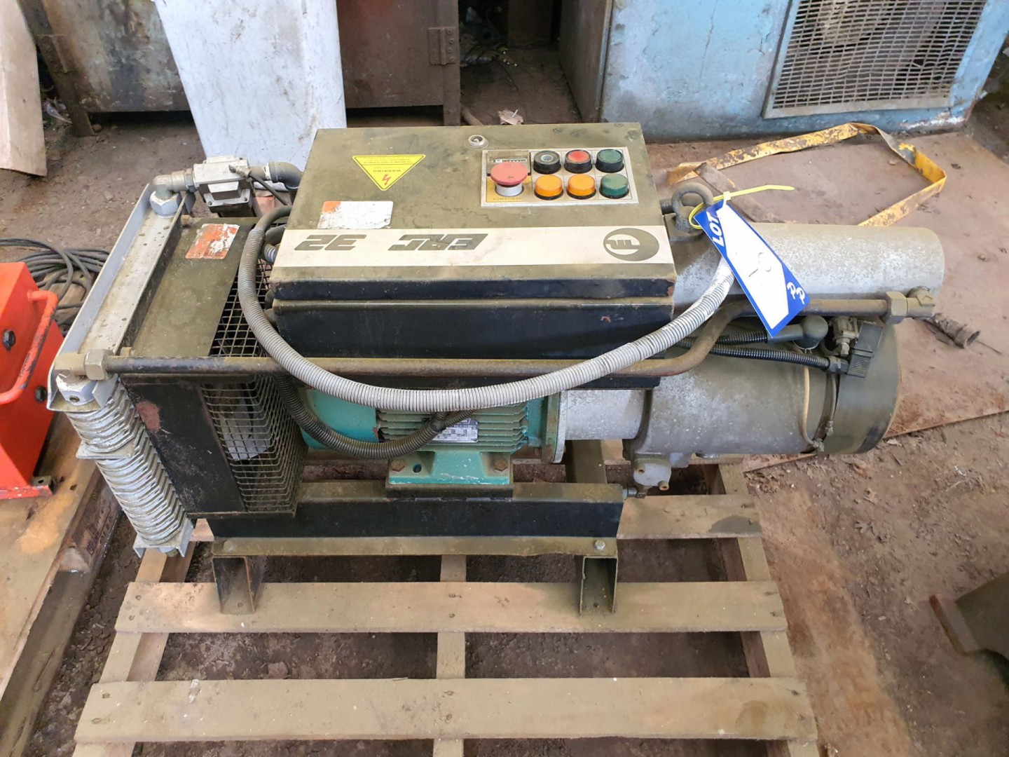 Mottei ERC 32 compressor, 11945hrs - Lot Located a...