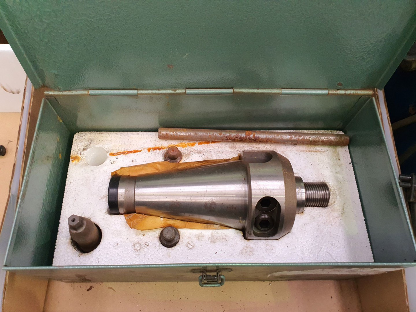 Clarkson deadlock chuck in case - Lot Located at:...