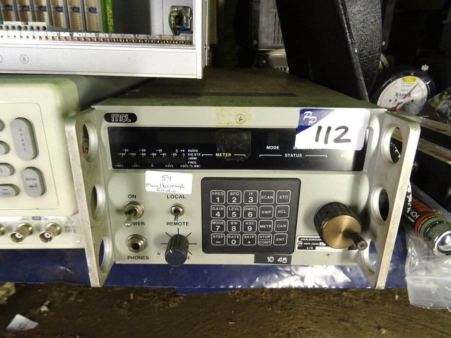 MSL Marlborough MCR3030 receiver - lot located at:...
