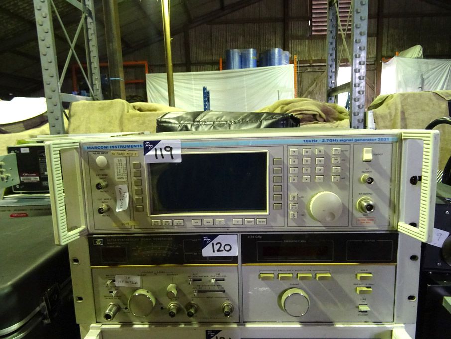 Marconi 2031 signal generator, 10kHz - 2.7GHz - lo...