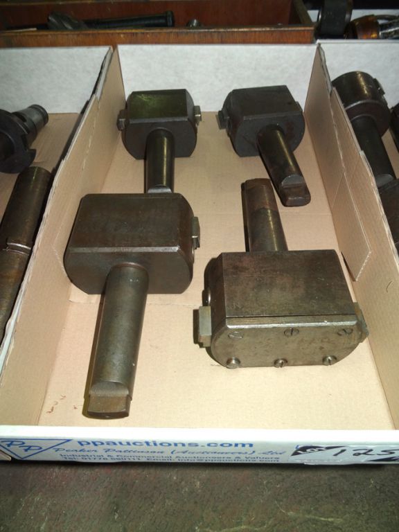 Qty taper shank boring bars as lotted - lot locate...