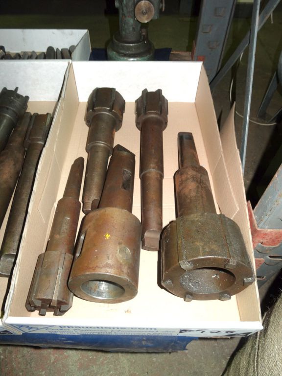 Qty taper shank boring bars as lotted - lot locate...