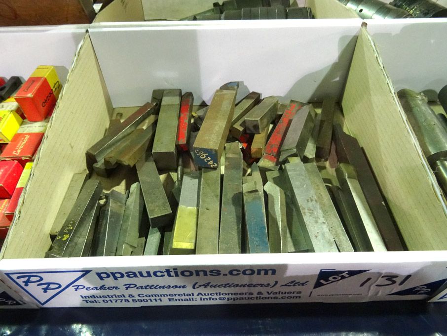 Qty various turning tools - lot located at: PP Sal...
