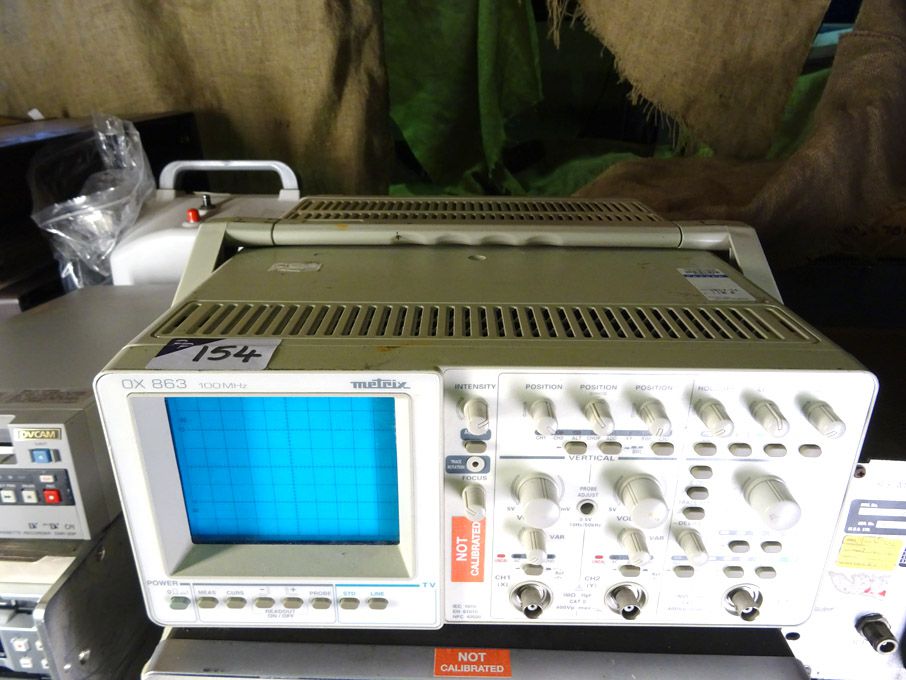 Meteix OX863 oscilloscope, 100MHz - lot located at...