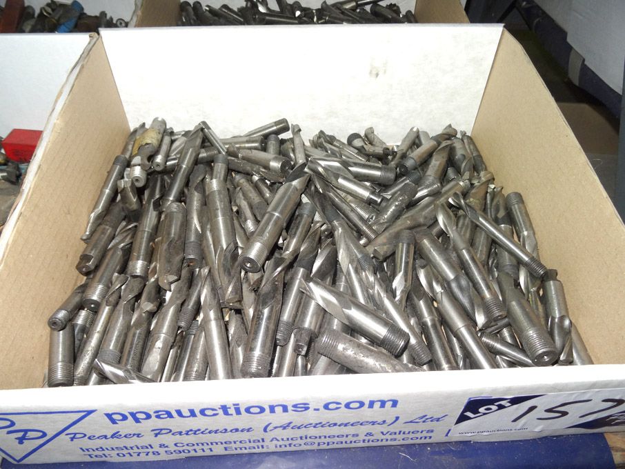 Qty various screw shank endmills - lot located at:...
