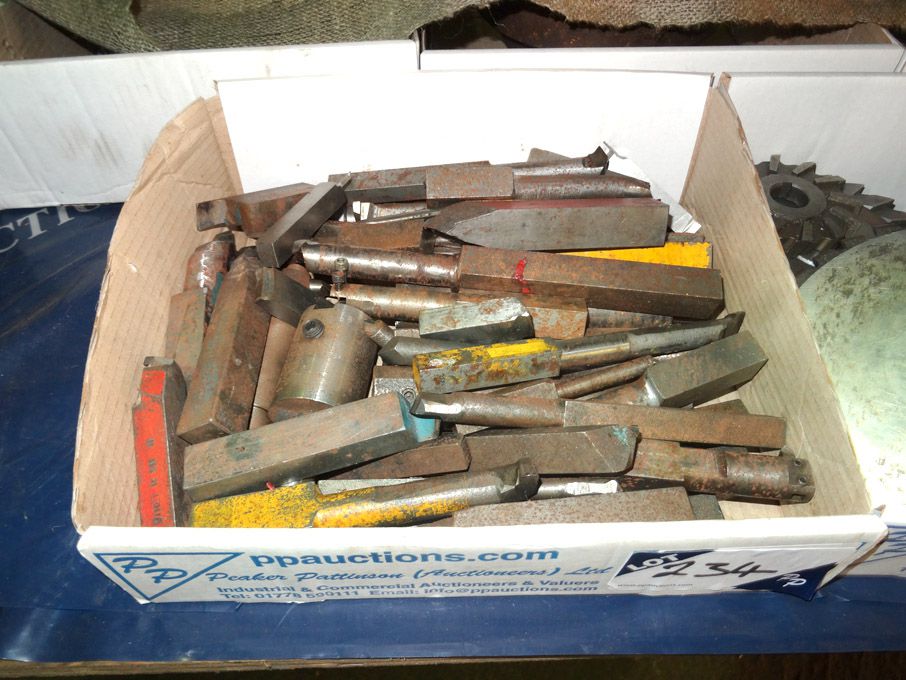 Qty various HSS turning tools - lot located at: PP...