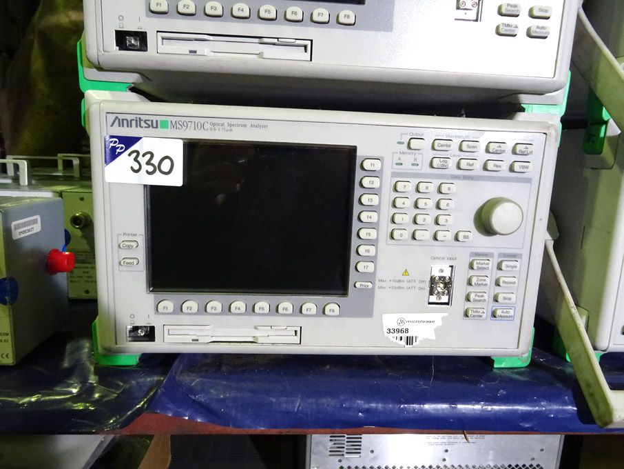 Anritsu MS 9710C optical spectrum analyser, 0.6 -...