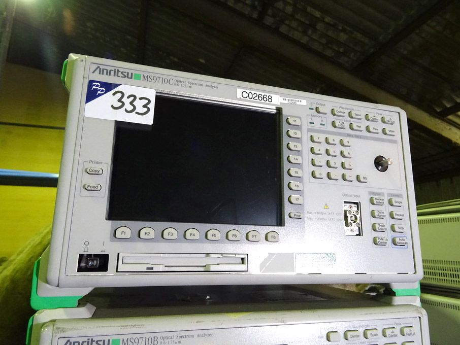 Anritsu MS 9710C optical spectrum analyser, 0.6 -...