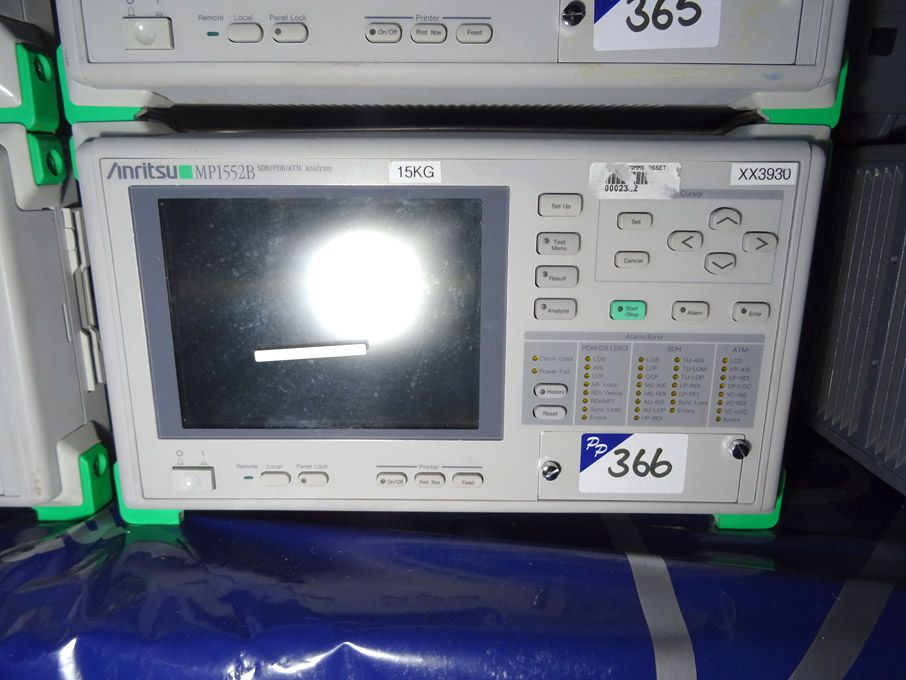 Anritsu MP1552B SDH / PDH / ATM analyser - lot loc...