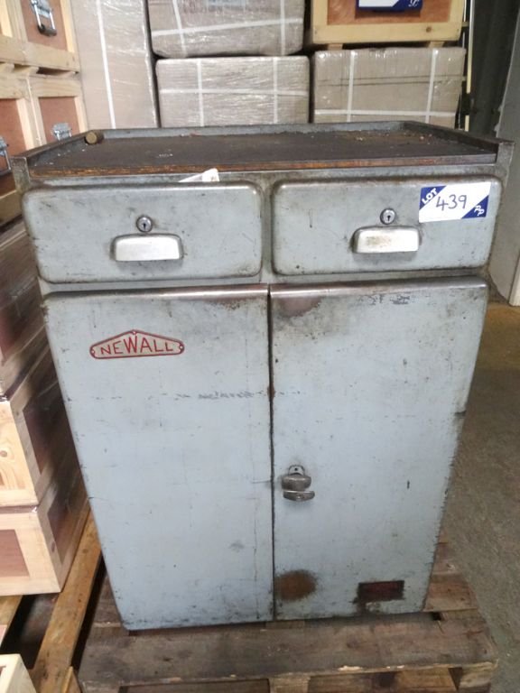 Newall tool cabinet with contents inc: various jig...