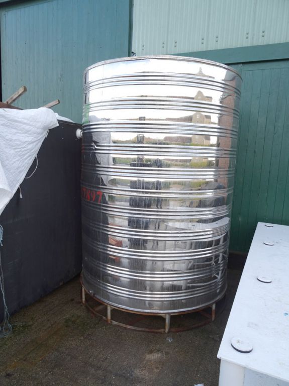 2550x1800mm dia stainless steel vertical vessel -...