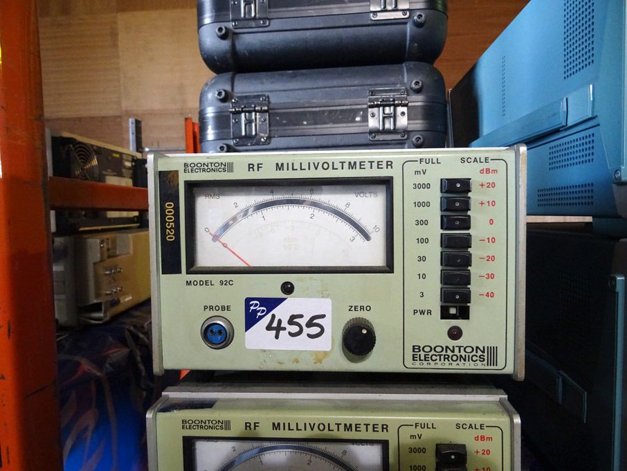 Booton Electronics 92C RF millivoltmeter - lot loc...