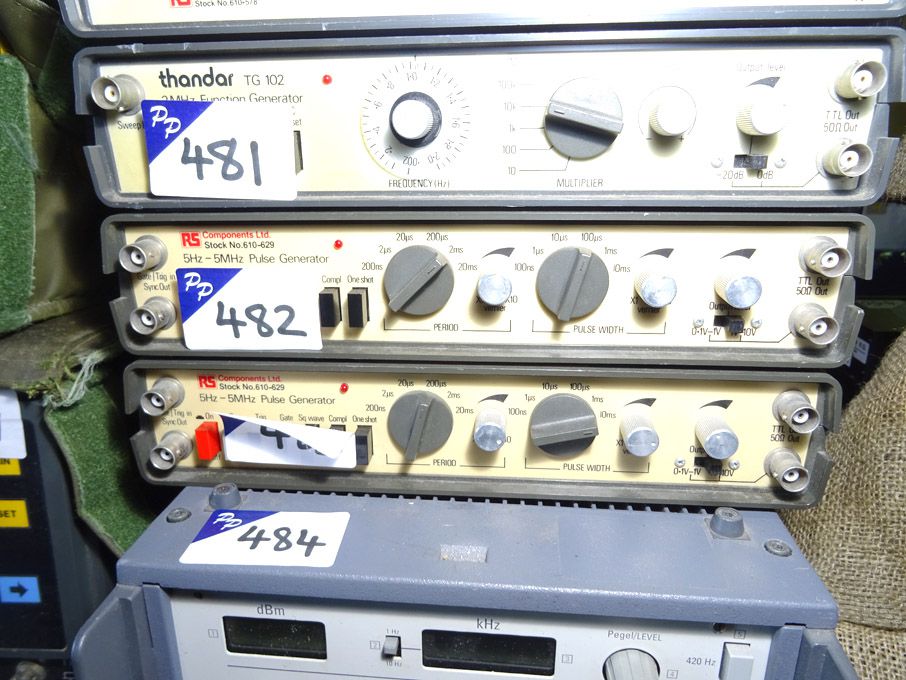 RS pulse generator, 5Hz - 5MHz - lot located at: P...