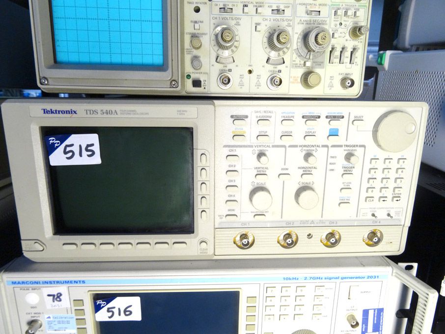 Tektronix TDS540A 500MHz 1GS/S 4 Channel digitisin...