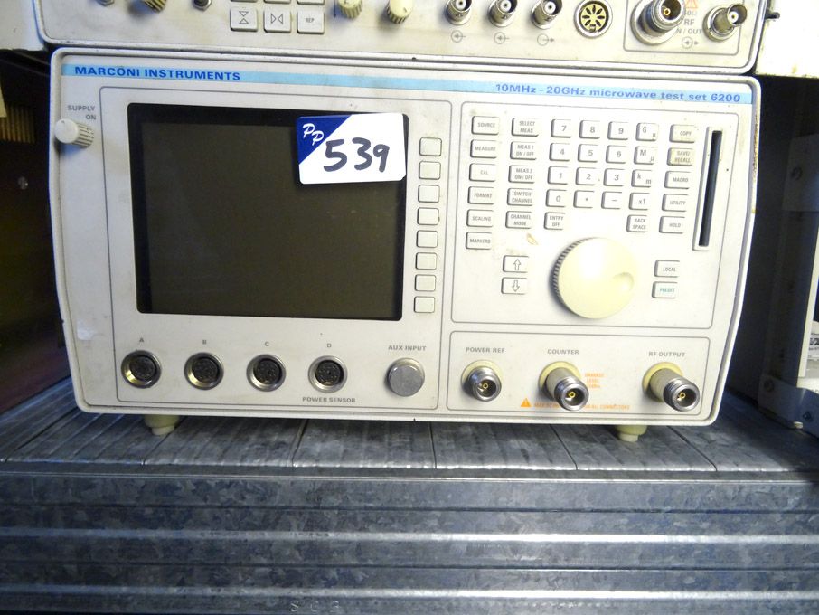 Marconi 6200 microwave test set  - lot located at:...