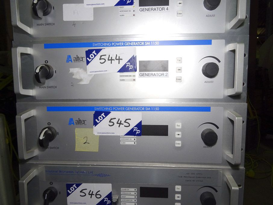 Alter SM1150 switching power generator - lot locat...