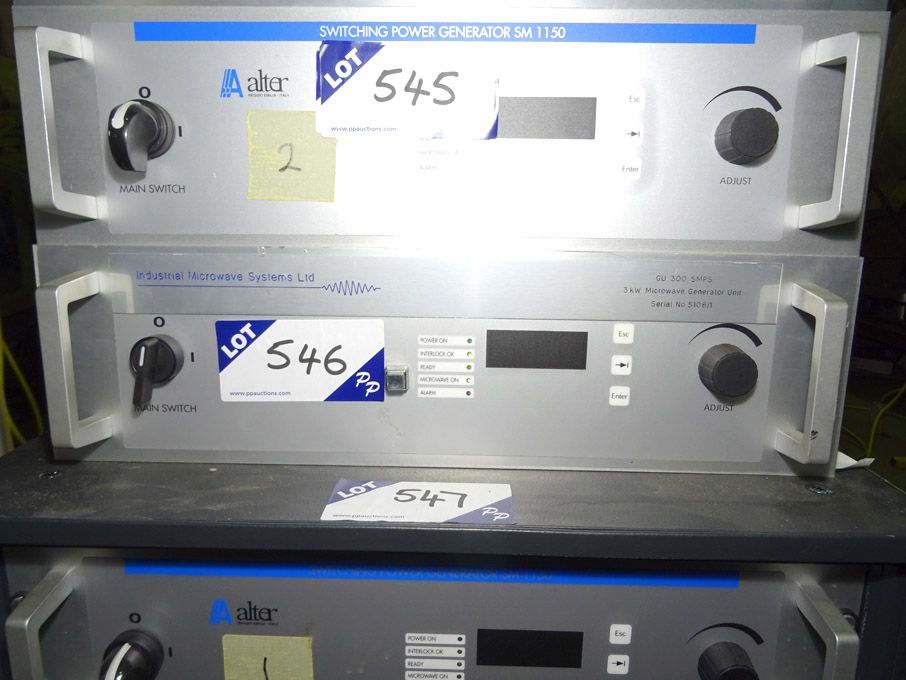 Industrial Microwave Systems GU300 smps, 3kW micro...