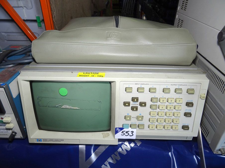 HP 1603A logic analyser with cables - lot located...