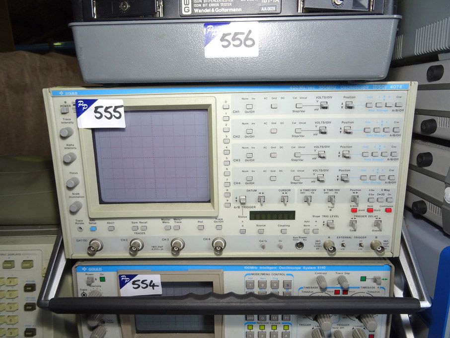 Gould DSO 4074 oscilloscope, 400Ms/sec, 100MHz - l...