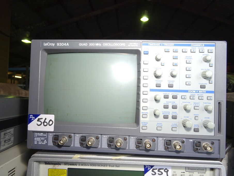 Lecroy 9304A quad oscilloscope, 200MHz - lot locat...
