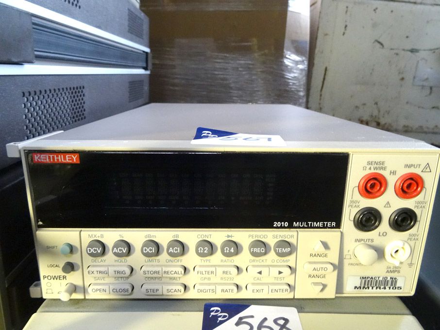 Keithley 2010 multimeter - lot located at: PP Sale...